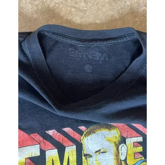EMINEM Anger Management Tour 2002 Men's Black Shirt Large Vintage Rap God - Picture 5 of 6